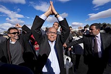 Meeting Marzouki à Sidi Bouzid