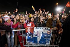 Ambiance de victoire à Nidaa Tounes