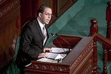 Discours de Chahed à l'ARP