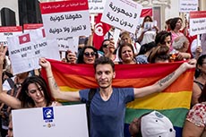 Manif pour Colibe fête de la femme