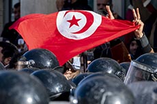 Manifestation devant l'ARP