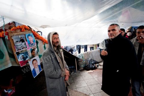 28 janvier : 6ème journée du sit in à la Kasbah de la Caravane de la Libération.