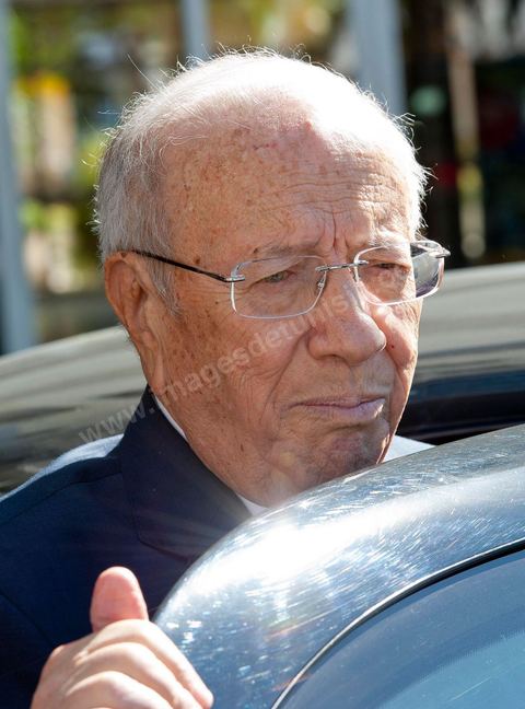 M. Béji Caïd Essebsi, premier Ministre tunisien du gouvernement de Transition au Séminaire organisé en Tunisie par la FIDH, Fédération Internationnale des ligues des Droits de l'Homme, sur la transition démocratique en Tunisie. les 17 au 19 mars 2011.