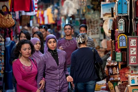 Le vendredi dans la medina de Tunis
