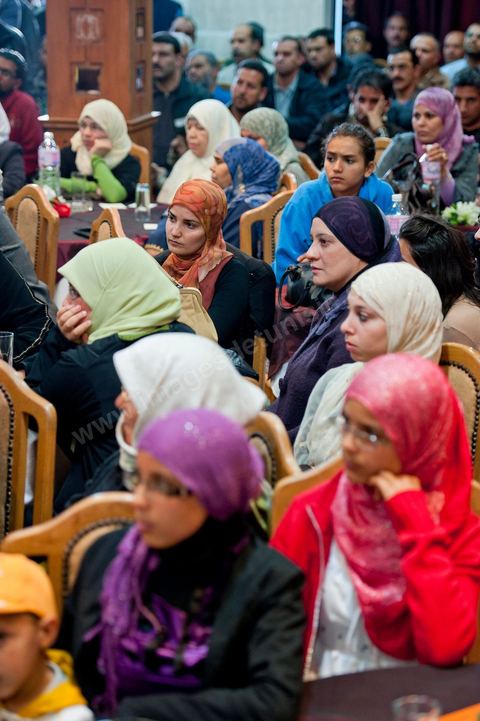 23 avril 2011 : Meeting d'Ennahdha dans une salle des fêtes du Kram organisé par la section locale du Kram du parti. Meeting avec la présence et l'intervention de Ali Lariedh, Président du Bureau Executif du parti Ennahdha