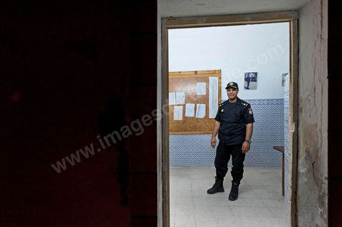 Comandant Hatem Zargouni en charge d ela protection policière des gouvernorats de Medenine et Djerba près de 400 hommes sous ses ordres.