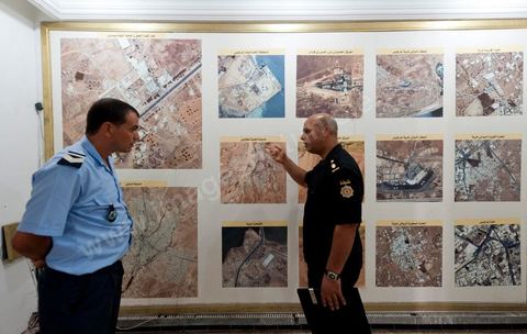 Salle des opérations à la caserne de police de Medenine avec le commandant Hatem Zargouni à la tête d'un large territoire et de près de 400 hommes
