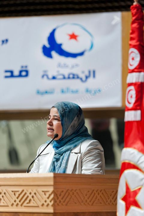 13 août 2011 : Commération par le parti Ennahda de la Fête de la Femme et du Code du Statut personnel tunisien au Palais des Congrés de Tunis, avec discours de Farida Laabidi, militante, de Rached Ghannouchi, fondateur et chef du parti Ennahda, ainsi que Psycho-M, rappeur fortement engagé dans ses propos islamistes. Rached Ghannouchi annonce la volonté de ne pas inscrire la polygamie dasn la prochaine élection, la Tunisie n'ayant pas les moyens pour cela ...