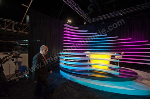 10 octobre 2011 : Mustapha Ben Jaafar à la chaîne de Télévision Hannibal pour une interview ddasn le cadre de la campagne pour l'assemblée constituante.