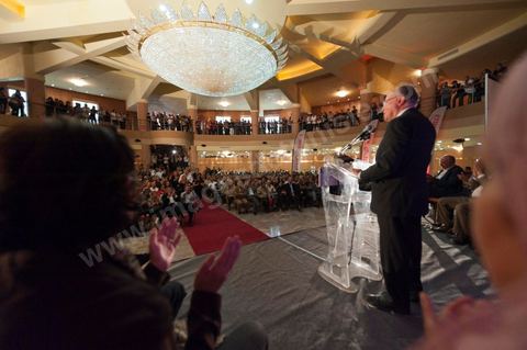 16 octobre : meeting Ettakatol à Tunis avec Mustapha Ben Jaafar scerétaire général du Parti.