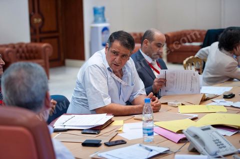 27 octobre : réunion avec Kamel Jendoubi, président de l'ISIE, et des memebres de l'ISIE pour les dernières délibérations des résultats des élections à quelques minutes de la décision de remise des résultats des élections et de l'annulation de plusieurs listes.