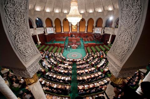 22 novembre 2011 : Première réunion de l'assemblée constituante élue le 23 octobre avec en 2ème séance la seule présence des députés élus et au premier rang et côte à côte M. Hamadi Jebali, futur premier Ministre et Moncef Marzouki, futur Président de la République