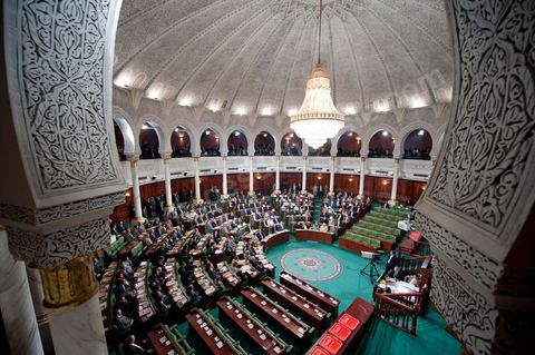 22 novembre 2011 : Première réunion de l'assemblée constituante élue le 23 octobre avec en 2ème séance la seule présence des députés élus et au premier rang et côte à côte M. Hamadi Jebali, futur premier Ministre et Moncef Marzouki, futur Président de la République
