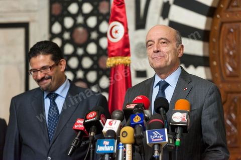 5 janvier : Conférence de presse avec M. Rafik Abdessalem, Ministre tunisien  des Affaires Etrangères et M. Alain Juppé, Ministre français des Affaires Etrangères lors de la Visite de M. Alain Juppé en Tunisie, 1ère visite offcieille occidentale depuis la mise en place du nouveau gouvernement tunisien issu des élections du 23 octobre.
