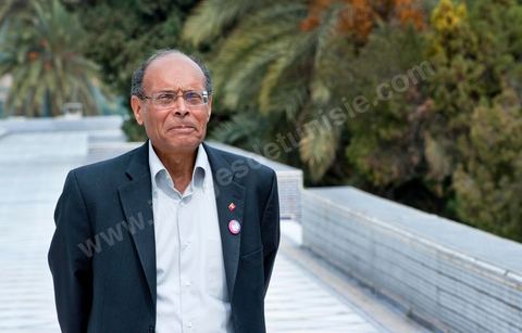 9 mars : rencontre avec M. Moncef Marzouki, président de la République depuis le 13 décembre 2011, au Palais Préisdentiel de Carthage. 
