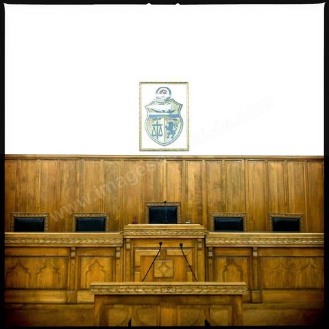 Audience du Tribunal militaire du Kef où sont jugés les responsables des morts notamment de Thala et Kasserine.