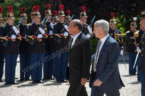 18 juillet : Rencontre avec Claude Bartolone, Président de l'assemblée Nationale avant discours du Président Marzouki à l'assemblée au 2éme jour de la visite officielle de Moncef Marzouki, Président de la République tunisienne à Paris et Marseille