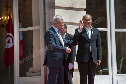 18 juillet : Rencontre avec Claude Bartolone, Président de l'assemblée Nationale avant discours du Président Marzouki à l'assemblée au 2éme jour de la visite officielle de Moncef Marzouki, Président de la République tunisienne à Paris et Marseille