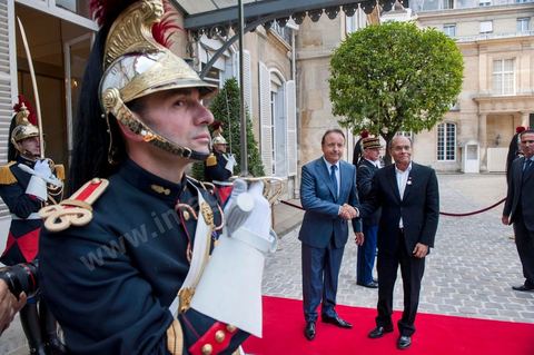 18 juillet : Moncef Marzouki reçu par Jean-Pierre Bel président du Sénat au 2éme jour de la visite officielle de Moncef Marzouki, Président de la Républiqye tunisienne à Paris et Marseille