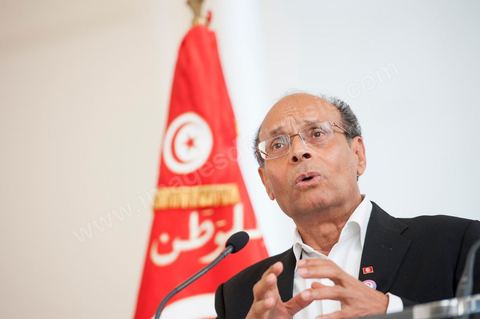 18 juillet : discours de Moncef Marzouki lors d'une rencontre avec la communauté tunisienne au Petit Palais au 2éme jour de la visite officielle de Moncef Marzouki, Président de la Républiqye tunisienne à Paris et Marseille