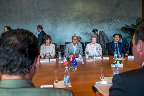 19 juillet : Visite du site indutriel de Eurocopter à Marignane au 3éme jour de la visite officielle de Moncef Marzouki, Président de la République tunisienne à Paris et Marseille.