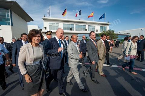 19 juillet : Visite du site indutriel de Eurocopter à Marignane au 3éme jour de la visite officielle de Moncef Marzouki, Président de la République tunisienne à Paris et Marseille.