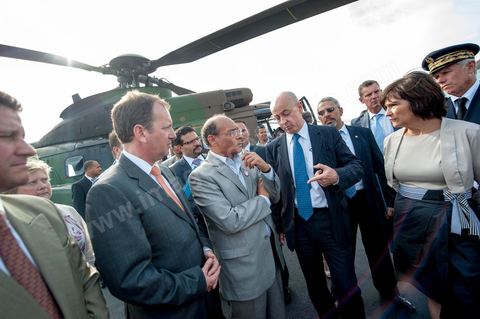 19 juillet : Visite du site indutriel de Eurocopter à Marignane au 3éme jour de la visite officielle de Moncef Marzouki, Président de la République tunisienne à Paris et Marseille.