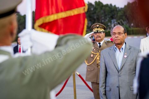 19 juillet : arrivée à Tunis au 3éme jour de la visite officielle de Moncef Marzouki, Président de la République tunisienne à Paris et Marseille.