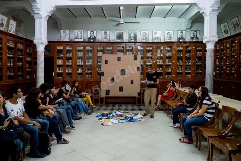 26 septembre 2012 : lecture performance de Mustapha Benfodil sur le thème de l'antilivre à l'ancienne Bibliothèque Nationale dans le cadre de Dream City 2012, "l'artiste face aux libertés" dans la médina de Tunis du 26 au 30 septembre. Au delà de la simple organisation d'une manifestation en espace public, chaque édition de Dream City est le fruit d'une recherche collective menée entre artistes sélectionnées et spécialistes de l'art, de la ville et des sciences humaines.