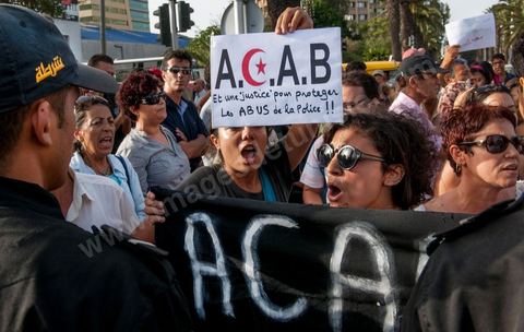 29 septembre 2012 : à l'appel de la société civile, rassemblement à Tunis pour le soutien à la jeune fille violée par les policiers. La jeune fille et son fiancé ont  été entendus à la fois en tant que victime pour le viol et racket de la part des trois policiers arrétés et en tant qu'accusés concernant la plainte pour "obscénité ostentatoire ". Les fiancées de Tunis sont convoqués au tribunal pour les deux affaires le 2 octobre.