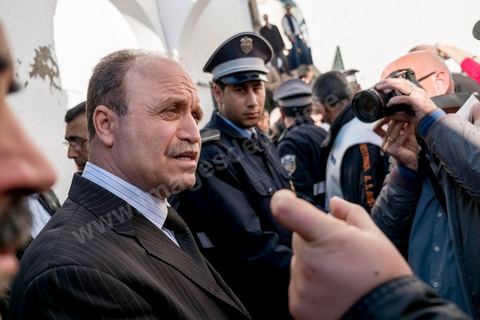 13 janvier : Le ministre de la Culture Mehdi Mabrouk a accompagné le minsitre de l'Intérieur  au lendemain de l'incendie criminel du Mausolée de Sidi Bou Saïd El Béji au coeur du village touristique classé au patrimoine mondila de l'UNESCO.