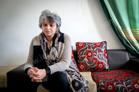 14 février 2012 : Basma Khalfaoui, avocate, femme de Chokri Belaid, leader politique du Front Populaire assassinat devant chez lui à Tunis le 6 février 2013. Une grande femme derrière un grand homme, au lendemain de cet assassinat, les Tunisiens, encore sous l’impact du choc qu’a été cet acte honni de tous ou presque, ont découvert la veuve de Chokri Belaïd, l’avocate Basma Khalfaoui. 