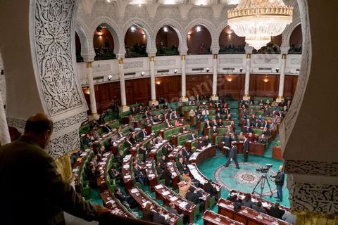14 février 2013 : convocation d'une séance extraordinaire à l'Assemblée Constituante pour débattre de la situation de crise polituqe en cours suite à l'assassinat de Chokri Belaid et l'annonce d ela formation d'un gouvernement de technocrates par Hammadi Jebali, Premier Ministre