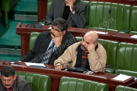 14 février 2013 : Intervention du député Brahim Kassas, allié à Nidha Tounes.  Convocation d'une séance extraordinaire à l'Assemblée Constituante pour débattre de la situation de crise polituqe en cours suite à l'assassinat de Chokri Belaid et l'annonce d ela formation d'un gouvernement de technocrates par Hammadi Jebali, Premier Ministre