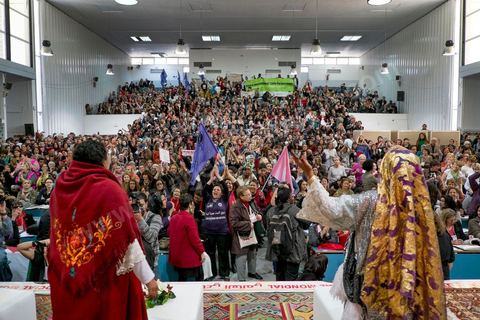 26 mars 2013 : ouverture du premier Forum Social Mondial (FSM) en terre arabe avec une grande conférence sur la Femme au Campus universitaire d'El Manar à Tunis. Un autre monde possible.