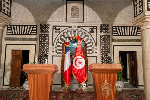 4 juillet 2013 : Visite d'Etat de Président de la République française, François Hollande, à Tunis les 4 et 5 juillet 2013.