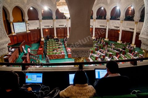 Située à l'étage de l'hemicycle, l'équipe de Bawsala observe l'ensemble des débats de l'Assemblée Nationale Constituante. Al Bawsala (la boussole) est une organisation non gouvernementale de droit tunisien à but non lucratif. Elle est indépendante de toute influence politique. L'équipe travaille depuis 2012 comme un l’observatoire de l’Assemblée nationale constituante.