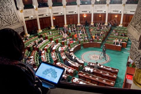 Emna durant un vote en séance plénière collecte les noms des députés et des votes de façon manuelle et photographie l'ensemble de l'hémicycle pour retranscrire le plus justement les votes. Al Bawsala (la boussole) est une organisation non gouvernementale de droit tunisien à but non lucratif. Elle est indépendante de toute influence politique. L'équipe travaille depuis 2012 comme un l’observatoire de l’Assemblée nationale constituante.