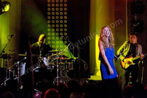 12 avril 2014 : Concert de Joss Stone pour son "Total World Tour" au Festival de Jazz à Carthage dans la banlieue nord de Tunis. Un accueil très chaleureux de plus de 2000 tunisiens. 