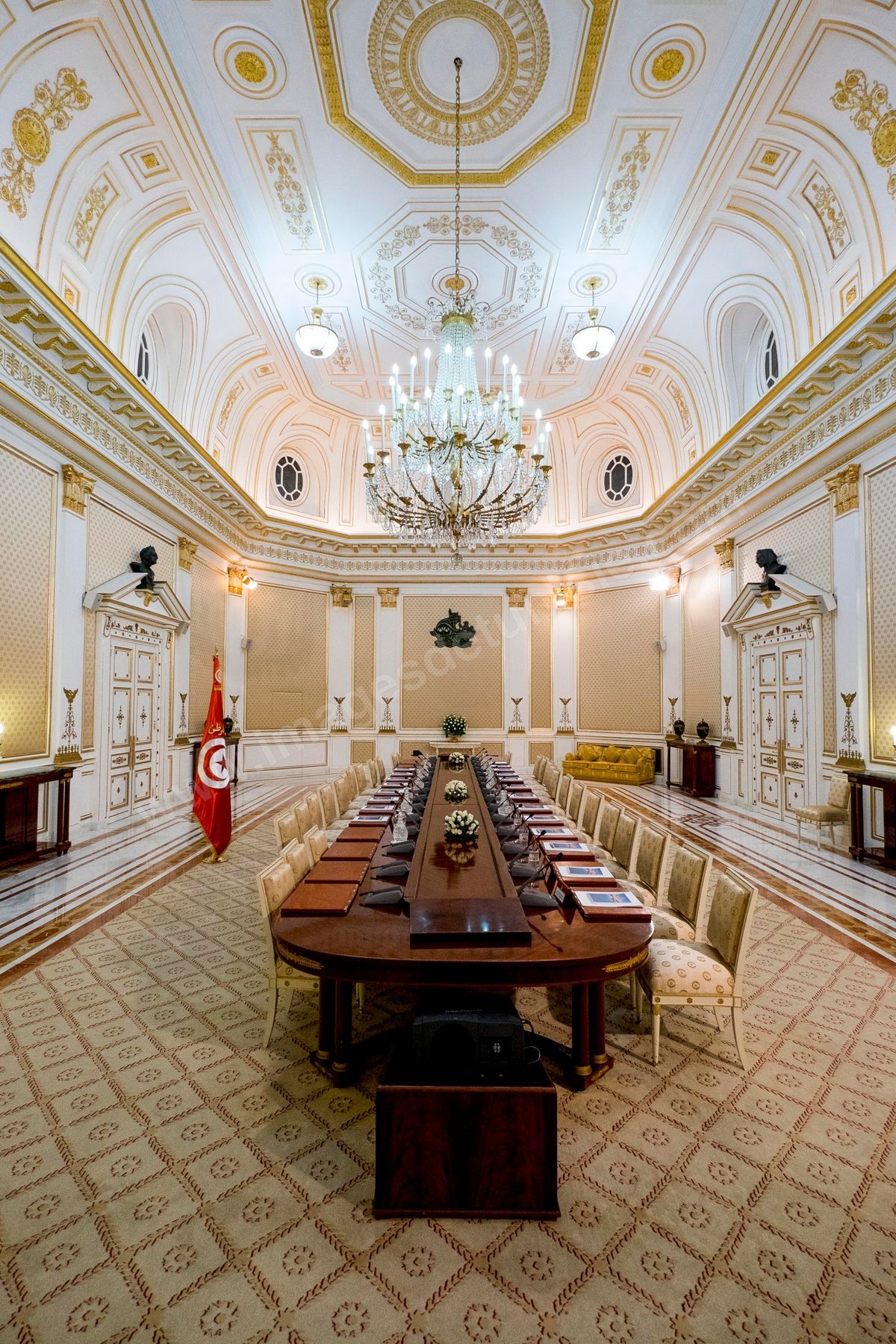 M24-100 Visite Fabius et Steinmeier Tunis RFR