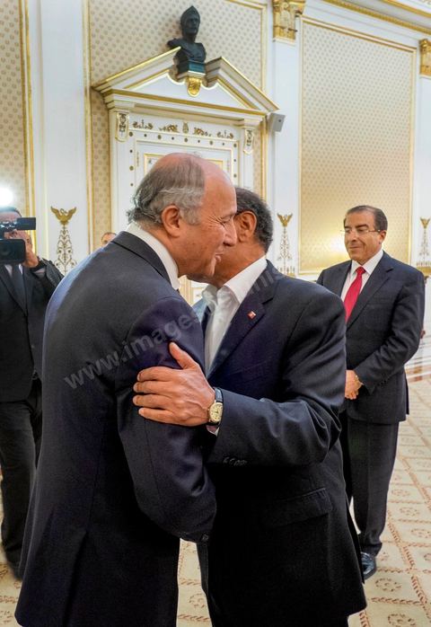 24 avril 2014 : Rencontre et entretien des deux Ministres des Affaires étrangères français et allemand avec le Président de la République Tunisienne Moncef Marzouki au Palais présidentiel de Carthage. Visite conjointe de Laurent Fabius, Ministre des Affaires Etrangères français et de son homologue allemand Frank-Walter Steinmeier à Tunis pour deux jours.