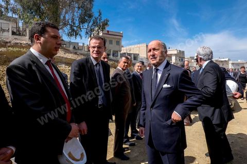 25 avril 2014 : Visite du chantier du Réseau Ferroviaire Rapide de Tunis (RFR) à Tunis. Projet financé par l'état tunisien, l'AFD, la BEI, la KfW et l'UE. Visite conjointe de Laurent Fabius, Ministre des Affaires Etrangères français et de son homologue allemand Frank-Walter Steinmeier à Tunis.