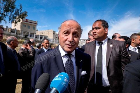 25 avril 2014 : Visite du chantier du Réseau Ferroviaire Rapide de Tunis (RFR) à Tunis. Projet financé par l'état tunisien, l'AFD, la BEI, la KfW et l'UE. Visite conjointe de Laurent Fabius, Ministre des Affaires Etrangères français et de son homologue allemand Frank-Walter Steinmeier à Tunis.