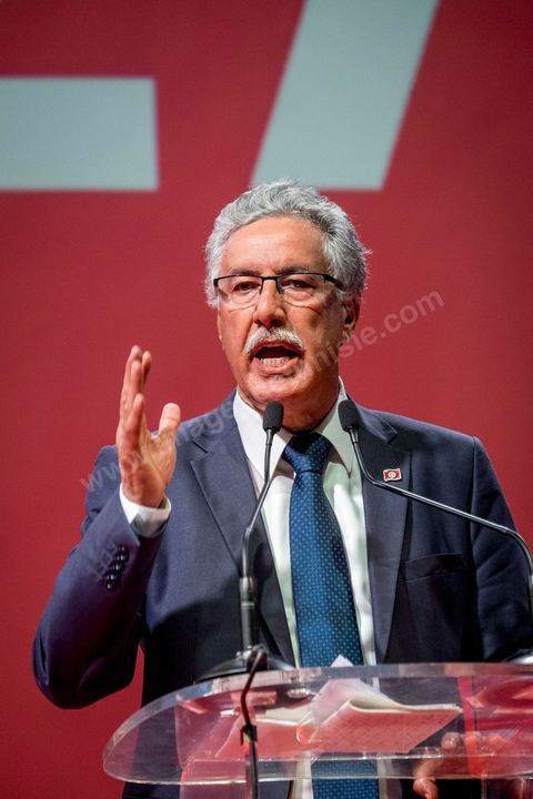 16 novembre 2014 : grand meeting politique du Front populaire, troisième force politique du pays, dans le cadre de la candidature de son président Hamma Hammami à la présidence de la république pour les élections du 23 novembre. Dans un long discours de plus d'une heure, Hammami, a assuré qu'il travaillera à l'installation d'une justice sociale et d'un équilibre entre les différentes régions du pays, avant de finir son meeting avec sa femme Radia Nasraoui, sa fille et tous ses amis et leaders du parti.