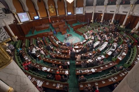 20 novembre 2014 : Séance de clôture de l'Assemblée Nationale Constituante afin de marquer la fin de ses travaux. Chaque député est venu signer une copie manuscrite de la Constitution. A cette occasion, Ben Jâafar a prononcé un discours dans lequel il a dressé le bilan de 3 ans de travaux de l’ANC et a salué la contribution des députés mais aussi celle de la société civile et des journalistes qui ont couvert les travaux de l’Assemblée et qui ont participé aux nombreux événements. 