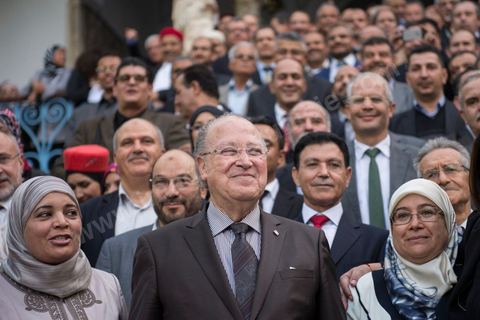 20 novembre 2014 : Séance de clôture de l'Assemblée Nationale Constituante afin de marquer la fin de ses travaux. Chaque député est venu signer une copie manuscrite de la Constitution. A cette occasion, Ben Jâafar a prononcé un discours dans lequel il a dressé le bilan de 3 ans de travaux de l’ANC et a salué la contribution des députés mais aussi celle de la société civile et des journalistes qui ont couvert les travaux de l’Assemblée et qui ont participé aux nombreux événements. 