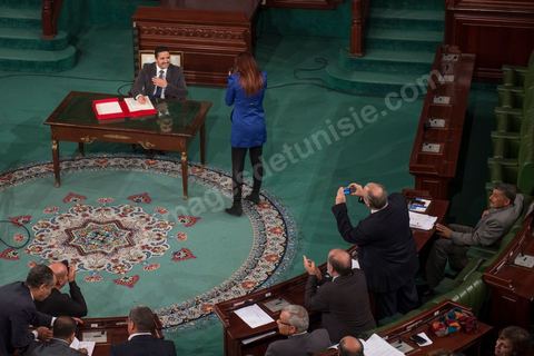 20 novembre 2014 : Séance de clôture de l'Assemblée Nationale Constituante afin de marquer la fin de ses travaux. Chaque député est venu signer une copie manuscrite de la Constitution. A cette occasion, Ben Jâafar a prononcé un discours dans lequel il a dressé le bilan de 3 ans de travaux de l’ANC et a salué la contribution des députés mais aussi celle de la société civile et des journalistes qui ont couvert les travaux de l’Assemblée et qui ont participé aux nombreux événements. 