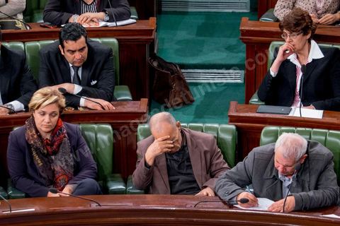 18 mars 2015 : Dans la soirée, quelques heures après l'attaque terroriste du musée du Bardo, L'assemblée des Représentants du Peuple organise une séance plénière et donne la parole aux députés sur l'attaque qui a eu lieu à quelques mètres de l'hémicycle.