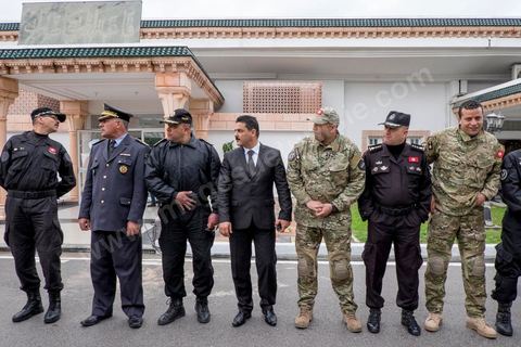 26 mars 2015 : Conférence de presse du ministre de l’Intérieur Najem Gharsalli, à la Direction générale des unités d’intervention à Bouchoucha. Il est revenu sur les détails de l’attaque terroriste du 18 mars, au musée du Bardo.