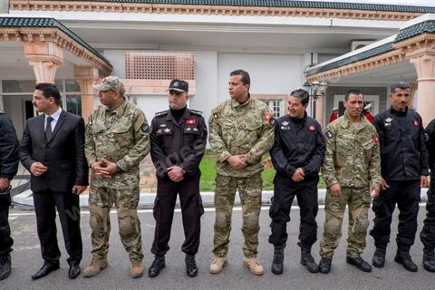 26 mars 2015 : Conférence de presse du ministre de l’Intérieur Najem Gharsalli, à la Direction générale des unités d’intervention à Bouchoucha. Il est revenu sur les détails de l’attaque terroriste du 18 mars, au musée du Bardo.